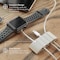 Electriduct Cable Station & Mini Desktop Wire Organizer CT-RI-CS04-GY - alternate 2